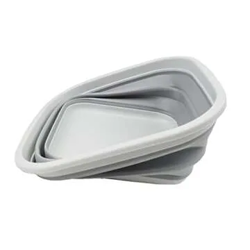 Collapsible Tubs Set: Space-Saving Dish Basins for All Needs