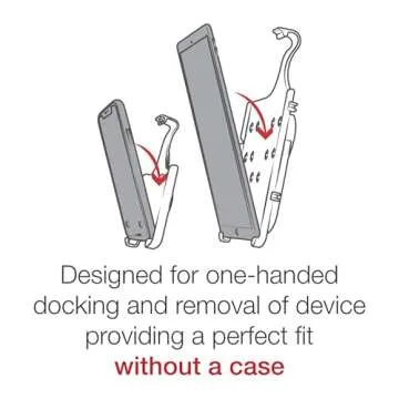RAM Mounts EZ-Roll'r Cradle for Apple iPad 6th gen, Air 1-2 & Pro 9.7 RAM-HOL-AP17U Compatible with RAM B 1" and C 1.5" Size Round Ball Bases