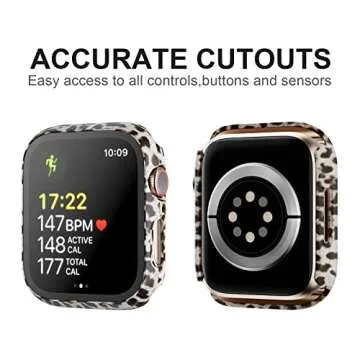 12 Pack Protective Case for Apple Watch 41mm Series 9 8 7