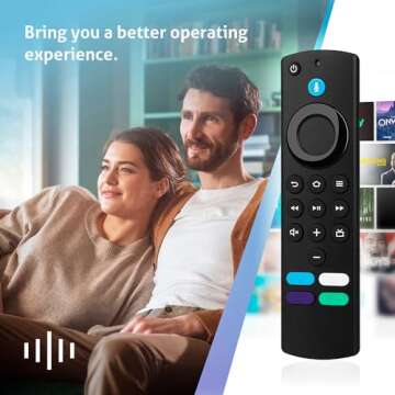 Voice Remote Control (3rd Gen) for Smart TVs with Voice Functionality
