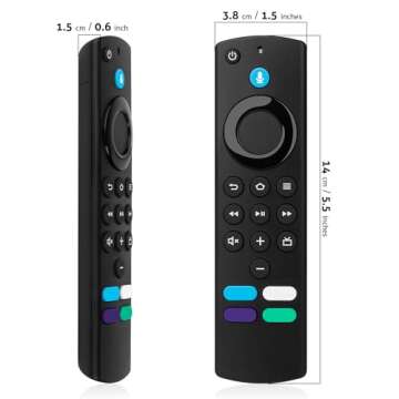 Voice Remote Control for Smart TVs with Voice Functionality