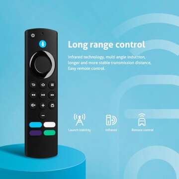 Voice Remote Control for Smart TVs with Voice Functionality