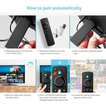 Voice Remote Control for Smart TVs with Voice Functionality