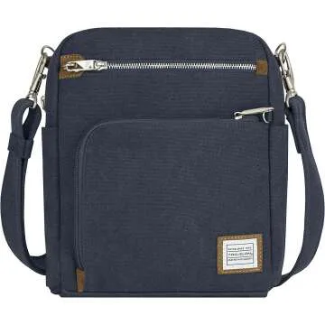 Travelon Heritage Anti-theft Tour Bag in Indigo