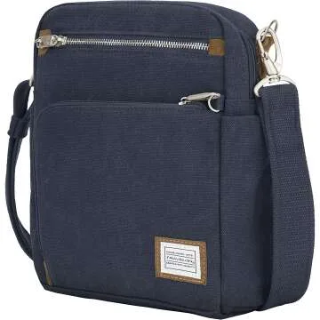 Travelon Heritage Anti-theft Tour Bag in Indigo