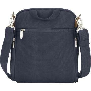 Travelon Heritage Anti-theft Tour Bag in Indigo