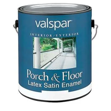 Valspar Interior and Exterior Latex Porch & Floor Enamel - Durable and Versatile Finish