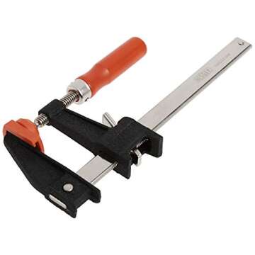 Bessey Clutch Style Bar Clamps - 6 In 600 lb - GSCC2.506 - Woodworking Clamps with Ergonomic Handle,...