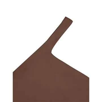 REORIA Women's Sexy One Shoulder Bodysuit - Chic Style