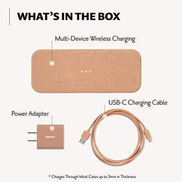 Courant Catch:2 Stylish Dual Wireless Charging Pad