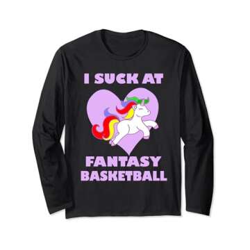 I Suck At Fantasy Football Long Sleeve Shirt