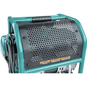 Makita MAC320Q Quiet Series 1-1/2 HP, 3 Gallon, Oil-Free, Electric Air Compressor