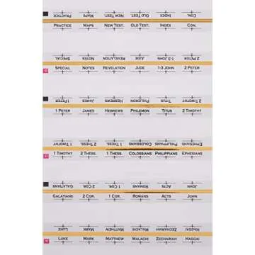 Majestic Traditional Gold-Edged Bible Tabs