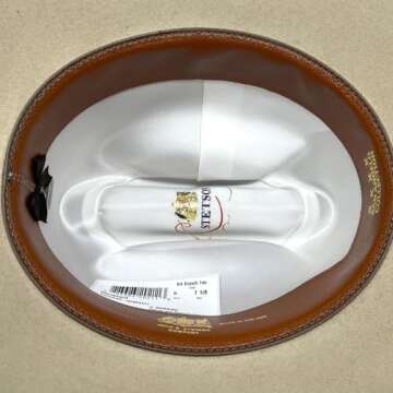 Stetson Men's Cowboy Marshall Hat, Tan, 7.375