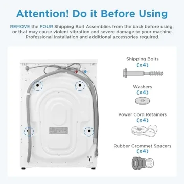 Midea 24" Washer Dryer Combo – Compact & Efficient