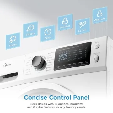 Midea 24" Washer Dryer Combo – Compact & Efficient