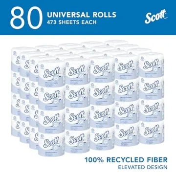 Eco-Friendly Scott® Professional Toilet Paper, 2-Ply, Bulk Supply