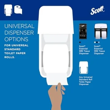Eco-Friendly Scott® Professional Toilet Paper, 2-Ply, Bulk Supply