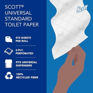 Eco-Friendly Scott® Professional Toilet Paper, 2-Ply, Bulk Supply