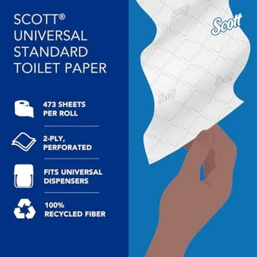 Eco-Friendly Scott® Professional Toilet Paper, 2-Ply, Bulk Supply