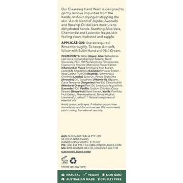 Sukin Natural Cleansing Hand Wash - Gentle & Hydrating