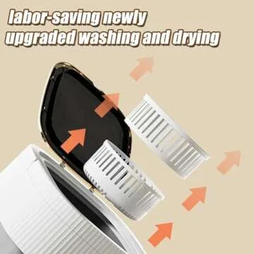 Portable Washing Machine with 11.5L Capacity for Travel