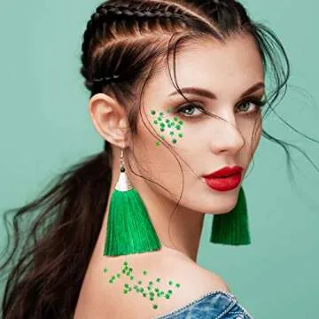 20 Grams Weed Leaf Glitter for Stunning Festival Makeup