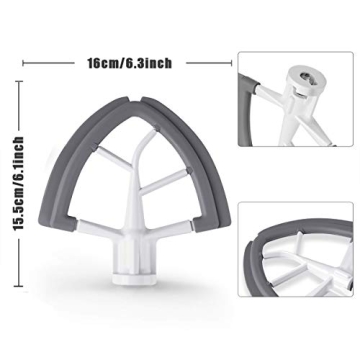 Flex Edge Beater for Tilt-Head Mixers - Efficient Mixing Attachment