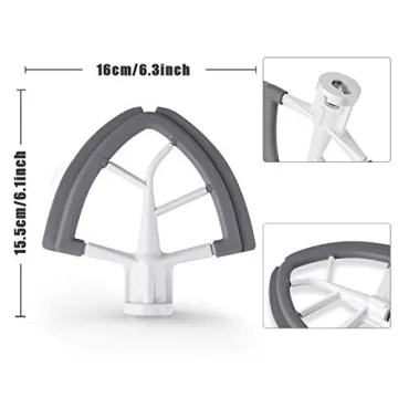 Flex Edge Beater for Tilt-Head Mixers - Efficient Mixing Attachment