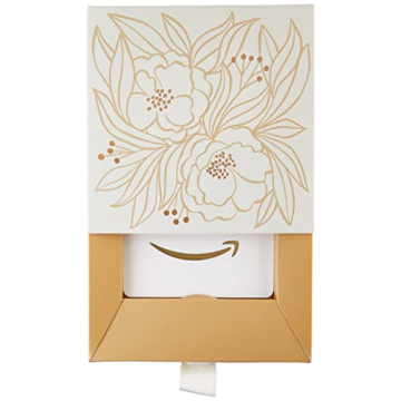 Amazon.com Gift Card in a White Floral Gift Box for Any Amount