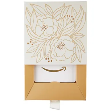 Amazon.com Gift Card in a White Floral Gift Box for Any Amount