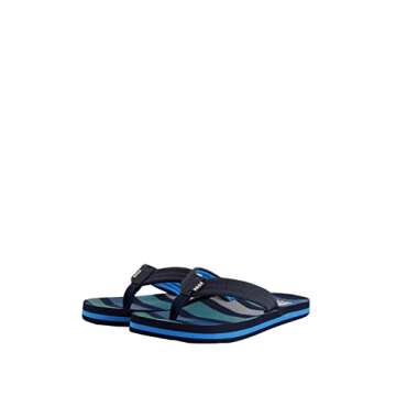 Reef Kids Boys Sandals, Kids Ahi, Deep Sea Stripes, 5