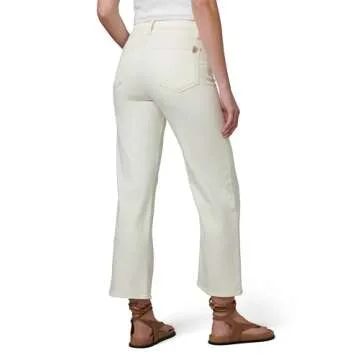 Joe's Jeans Women's The Blake High Rise Crop Wide Leg Jean, Milk