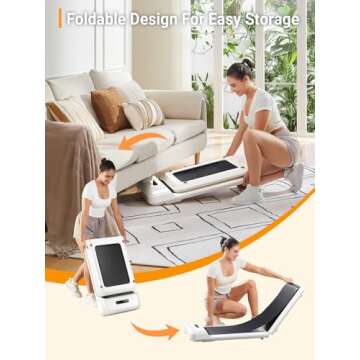 WALKINGPAD C2 Folding Walking Pad, Under Desk Treadmill for Home/Office, Portable Walking Treadmill ...