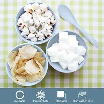 Eco-Friendly Teivio 24-Piece Wheat Straw Dinnerware Set