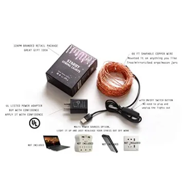 Dimmable Copper String Lights for All Occasions