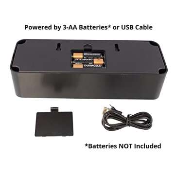 ON AIR LIGHT LED Sign by OKEDEN,Room Decor Wall Decor Light Sign Recording Sign for Vloggers, Youtube Stars, Home Studio, or Just Cool,Easy ON/OFF Switch and Operates on AA Batteries or USB Power