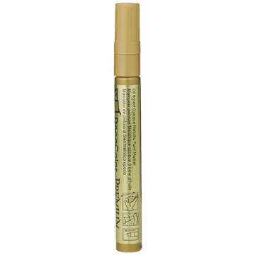 Marvy Uchida DecoColor Premium Chisel Tip Marker Gold