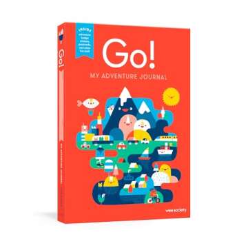 Go! (Red): A Kids' Interactive Travel Diary and Journal (Wee Society)