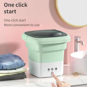 Portable Small Washing Machine - Compact 13L for Travel
