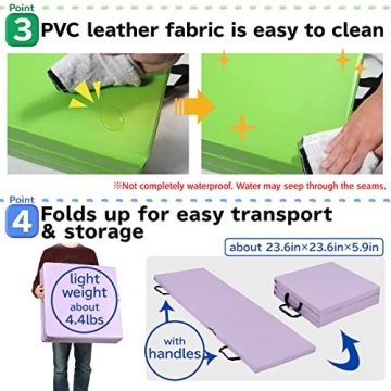 KaRaDaStyle Folding Gymnastics Mat for Ultimate Comfort