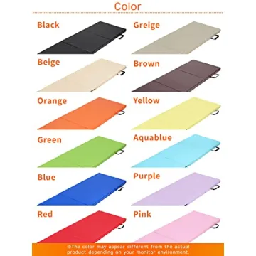 KaRaDaStyle Folding Gymnastics Mat for Ultimate Comfort