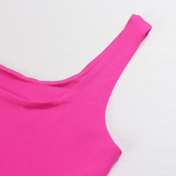 Artfish Women's Neon Crop Tank Top - Stylish Comfort