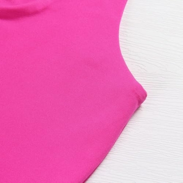 Artfish Women's Neon Crop Tank Top - Stylish Comfort