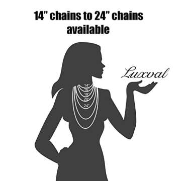 Luxval Gold Plated Figure Pendant Necklace Female Body Sculpture Necklaces for Women Dainty Gold choker for Women Minimalist 16’’length