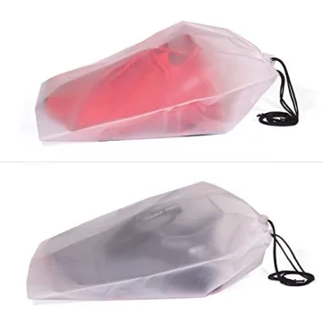 Portable Translucent Shoe Bags Set of 24 for Travel Organization