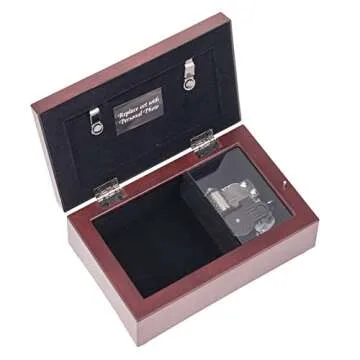 Cottage Garden Granddaughter Unlocked Joy Petite Rosewood Jewelry Music Box Plays You are My Sunshine