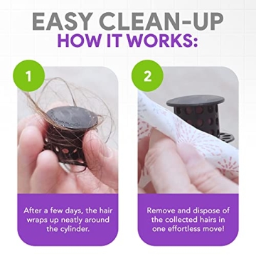 ShowerShroom Ultra Hair Catcher Prevents Clogs Easily