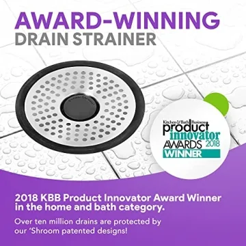 ShowerShroom Ultra Hair Catcher Prevents Clogs Easily