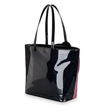 AWEHIRU Danielle Nicole Disney Aladdin Jasmin Black Tote Bag